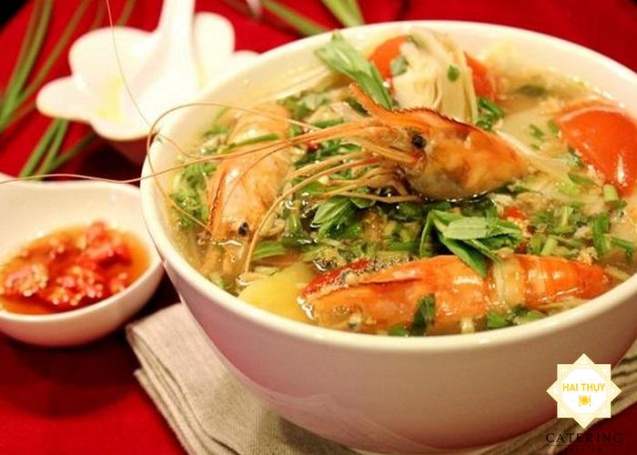 Làm "canh chua tôm càng" thơm ngon 